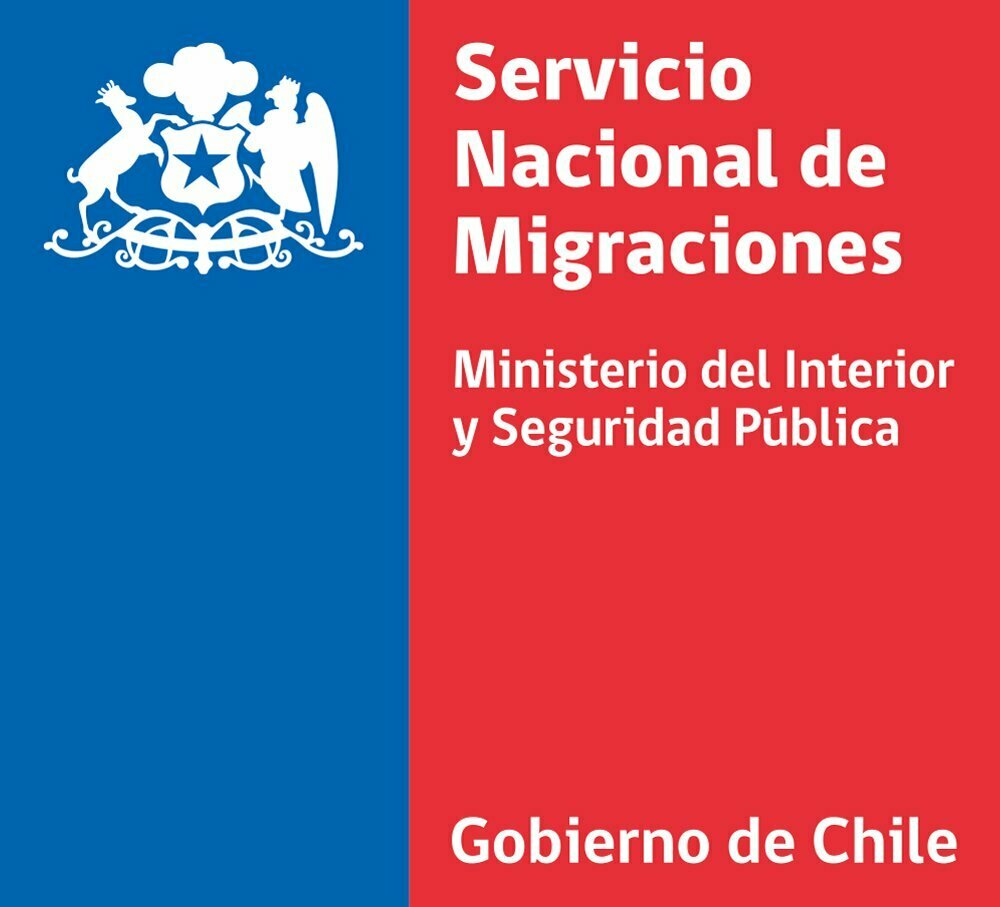 Logotipo Servicio Nacional de Migraciones - Gobierno de Chile