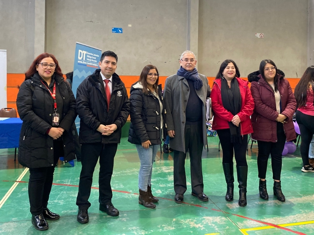 Autoridades presentes en Día contra el Trabajo Infantil.