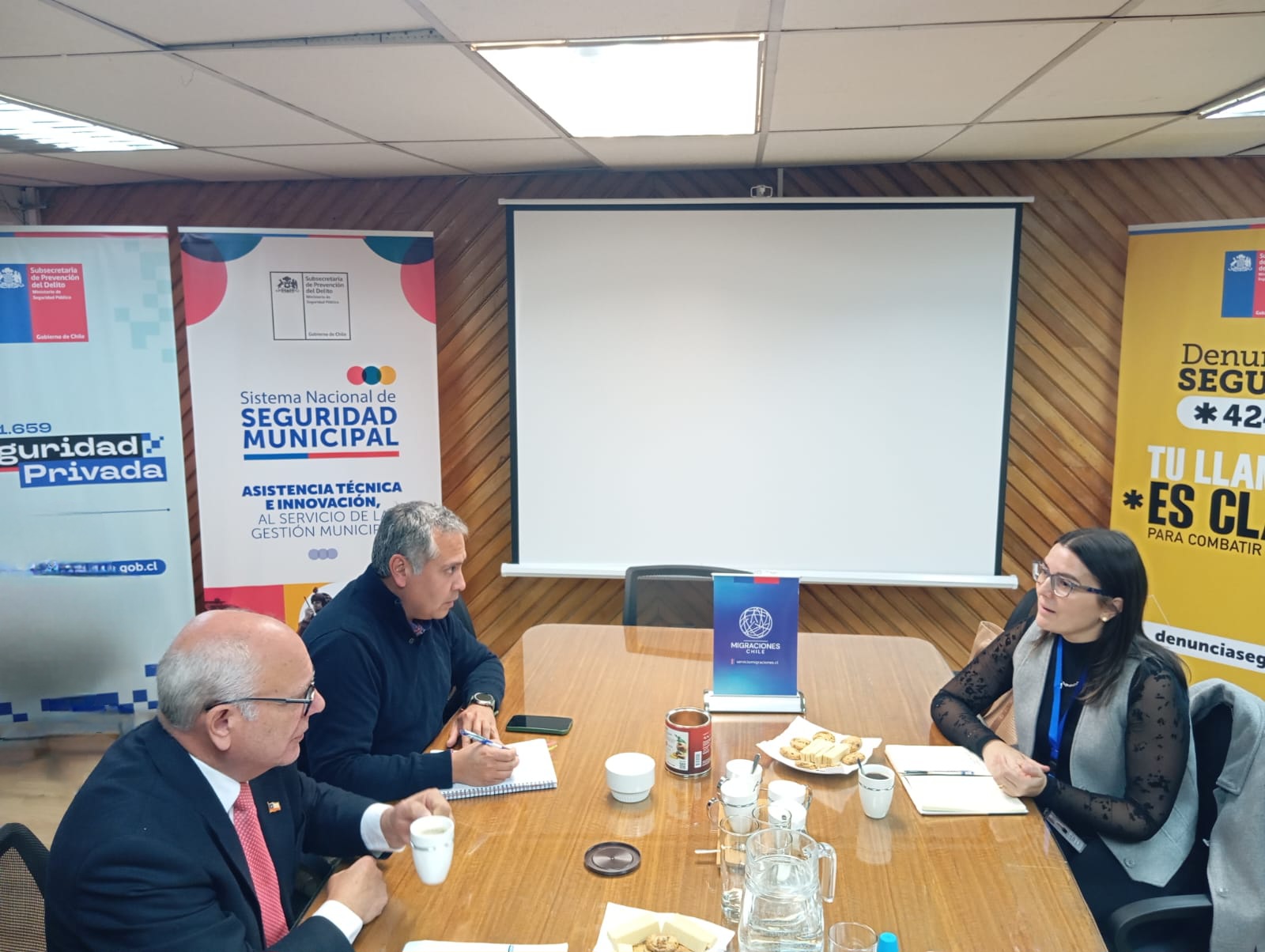 Imagen en reunión Aysén