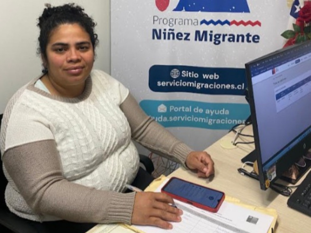 En Temuco, se ve a una persona siendo atentida