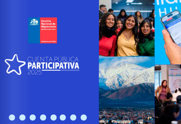 Cuenta Pública Participativa 2025 - Servicio Nacional de Migraciones