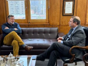 Reunión Sauerbaum con Sichel en la municipalidad de Ñuñoa