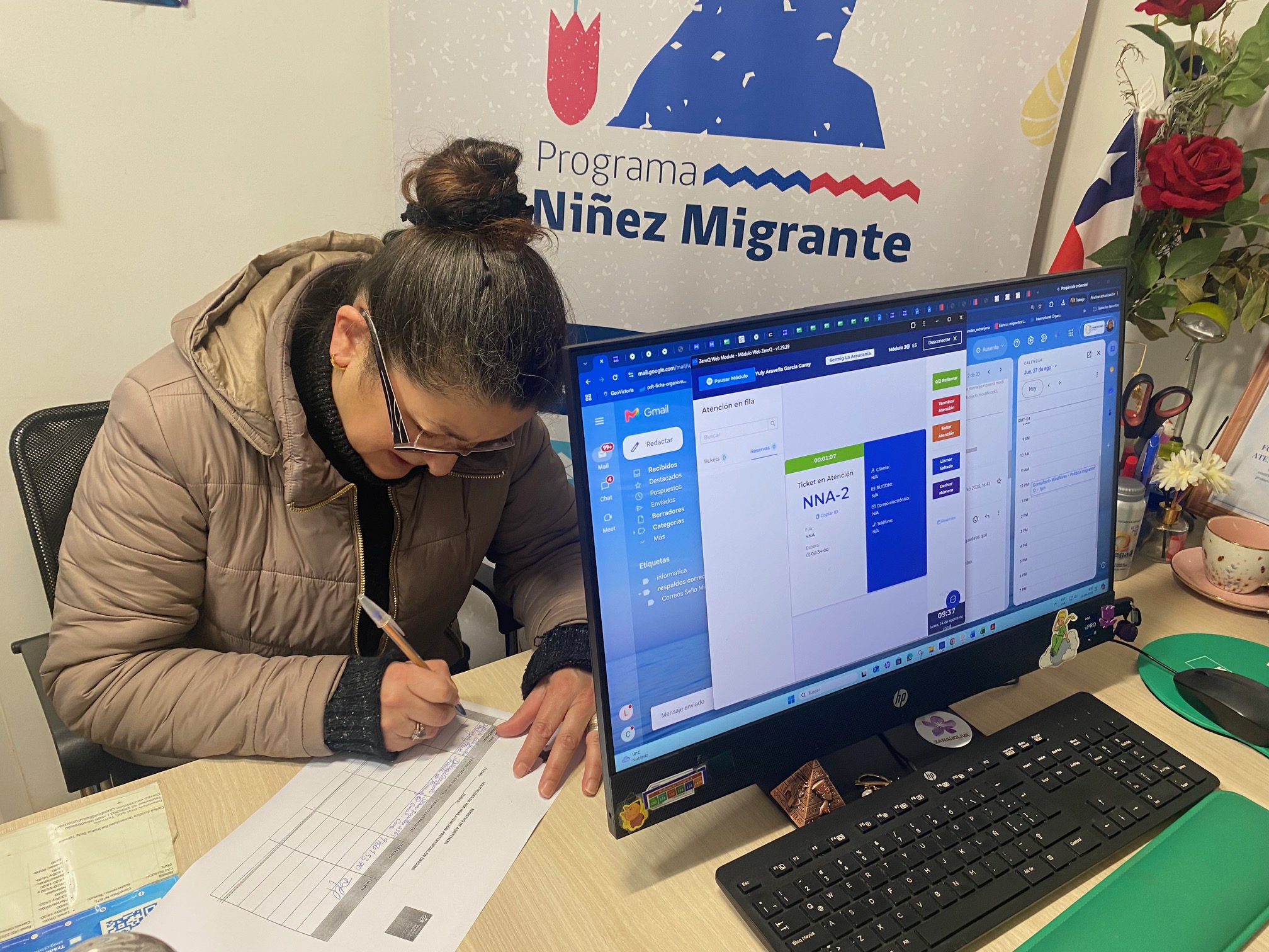 Atienden en La Araucanía operativo de niñez migrante