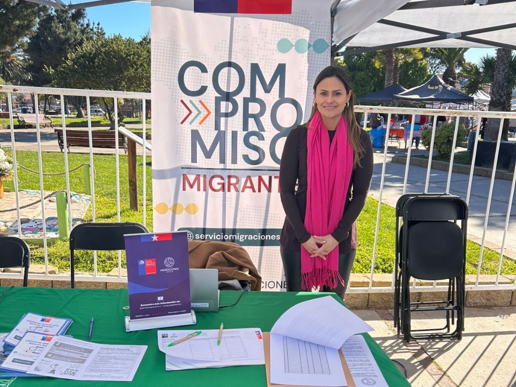 En la Feria Laboral 2026 de Quintero participa el SERMIG a través de Compromiso Migrante