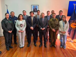 Mesa de Migraciones del Maule con las principales autoridades de la región.