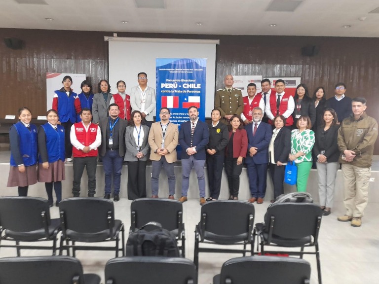 Realizan acuerdo entre Perú y Chile para la prevención de la trata de personas