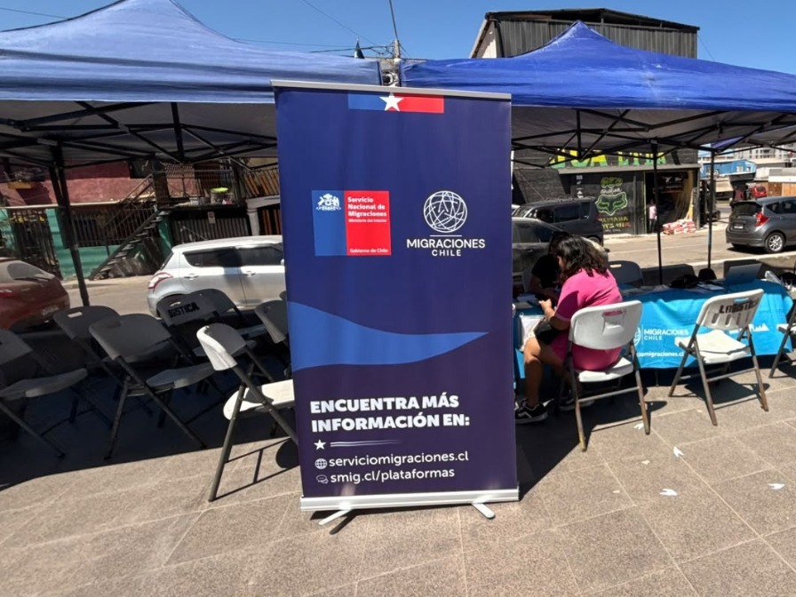 Realizan el operativo Migraciones en Tu Barrio en la comuna de Alto Hospicio
