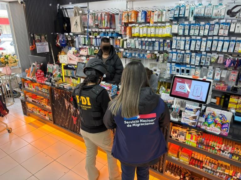 Realizan una fiscalización en el centro de Punta Arenas